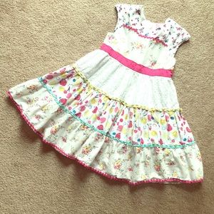 Girls country cutie fruit dress
